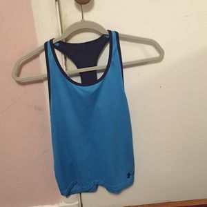 Blue Under Armour Tank Top Women’s Athletics